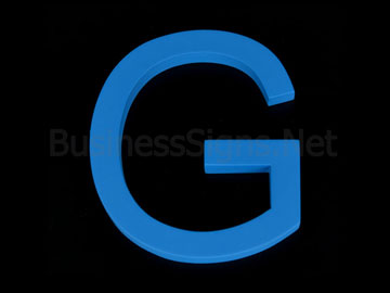 Painted 3D Stainless Steel Business Signs