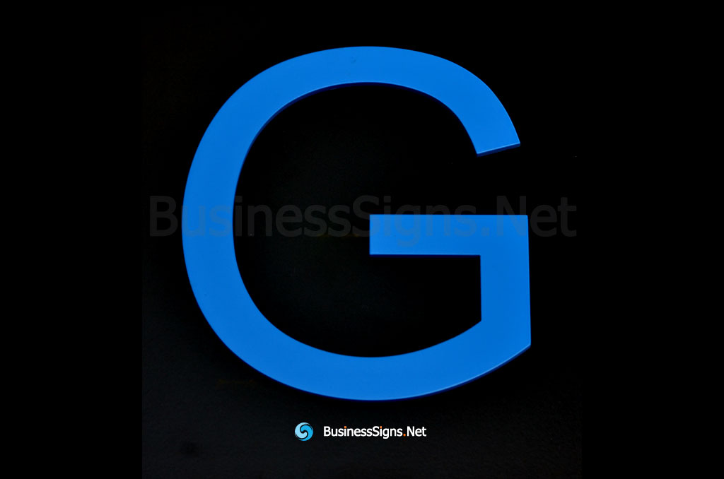 Painted Laser Cutting 3mm Stainless Steel Business Signs