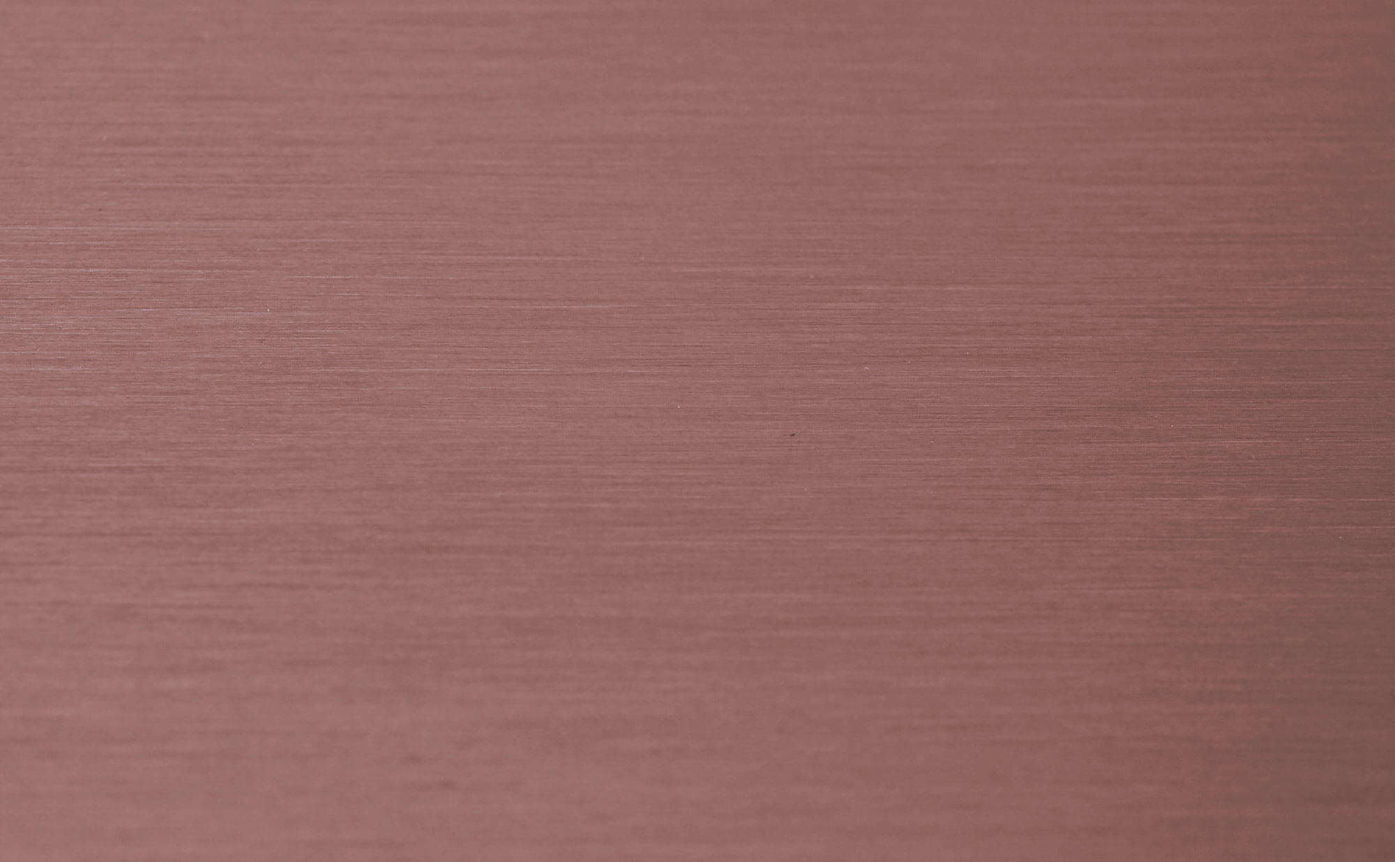 Brushed copper plating
