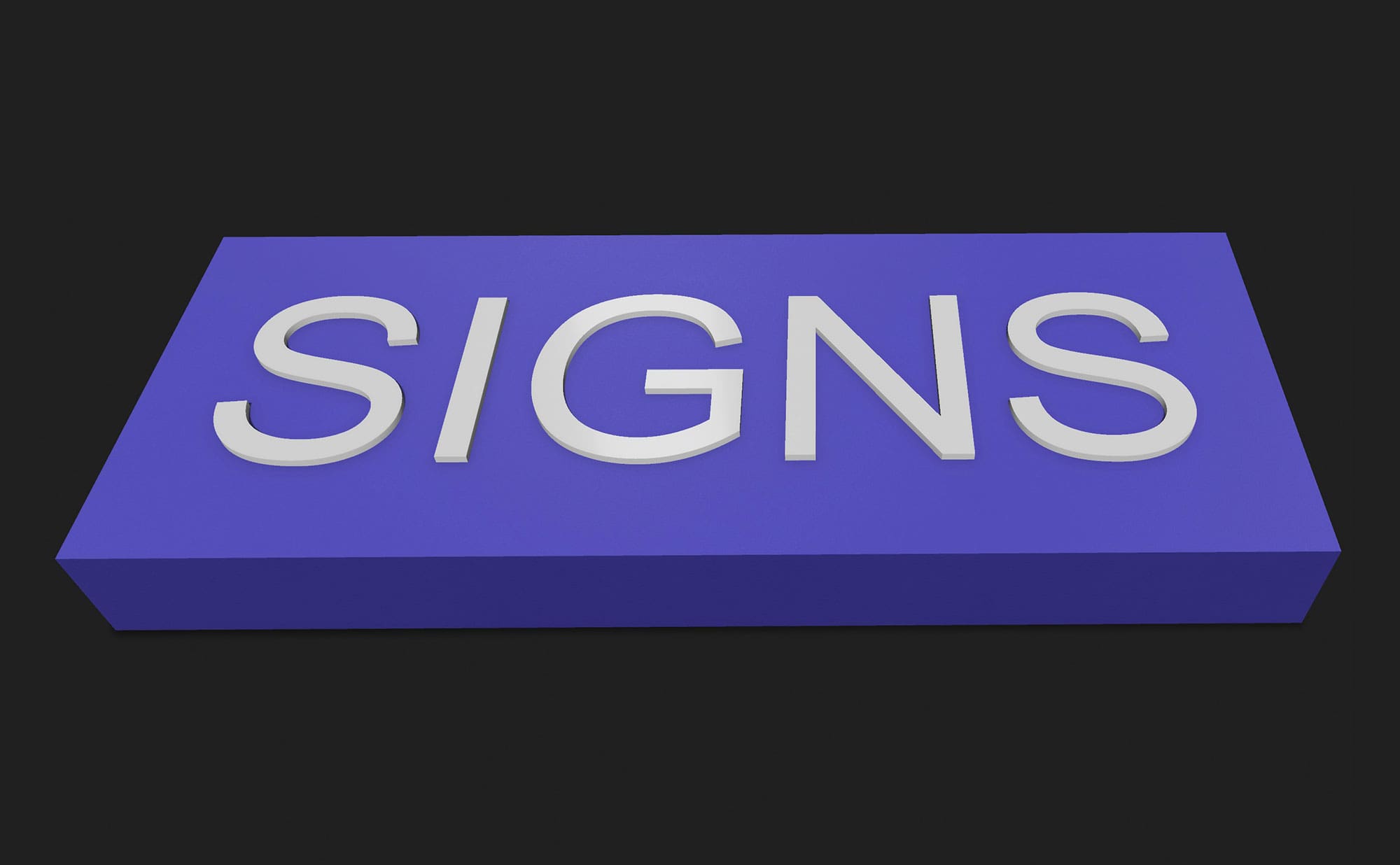 Light box signs content display model 4