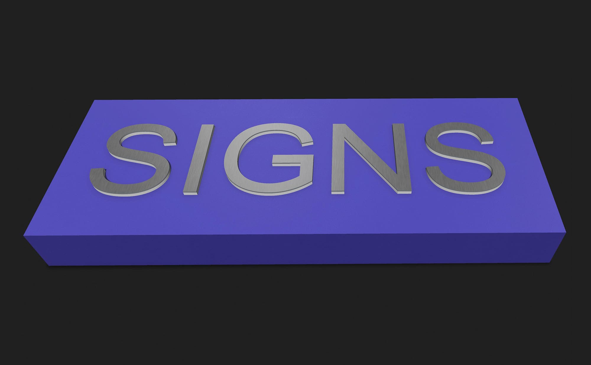 Light box signs content display model 5